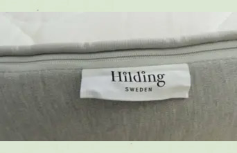 Hilding Pure Onecore Bezug mit Herstellerlogo